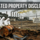 Mandated property disclosures and factory with pollution and tank removal