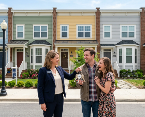 PROPERTY OWNERSHIP-2-- purchase a row of houses