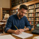 REAL ESTATE CALCULATIONS - man working math problems